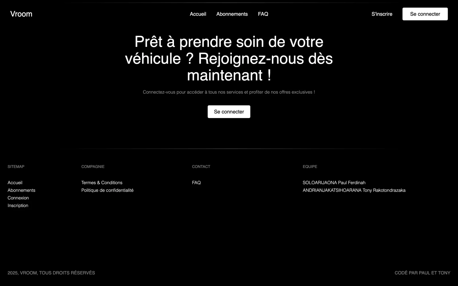 Vroom Garage — vroom 5